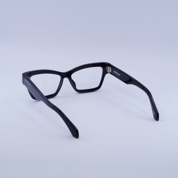 🕶️ New Off-White OERJ077 STYLE 77 1000 Eyeglasses - Black Frame 55mm - Picture 5 of 10